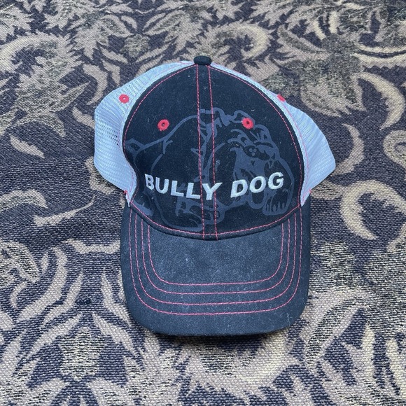 Other - Bully Dog Bulldogs Big Logo Trucker Hat Mens SnapBack Black